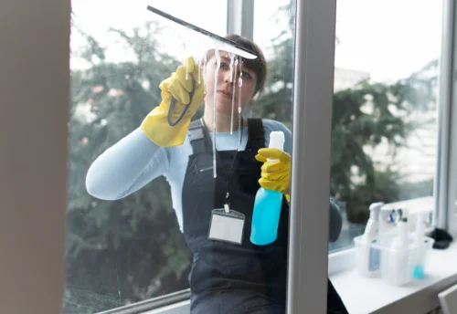 Nettoyage de vitres intérieures et extérieures à Vicq